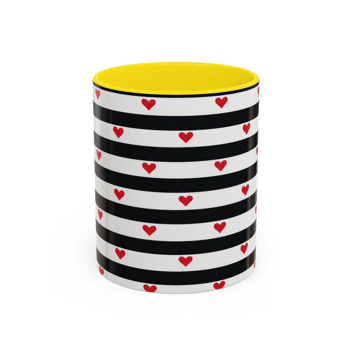 TAZA MINI DE CORAZONES ROJOS