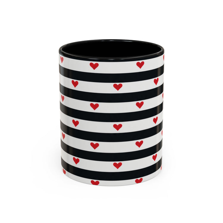 TAZA MINI DE CORAZONES ROJOS