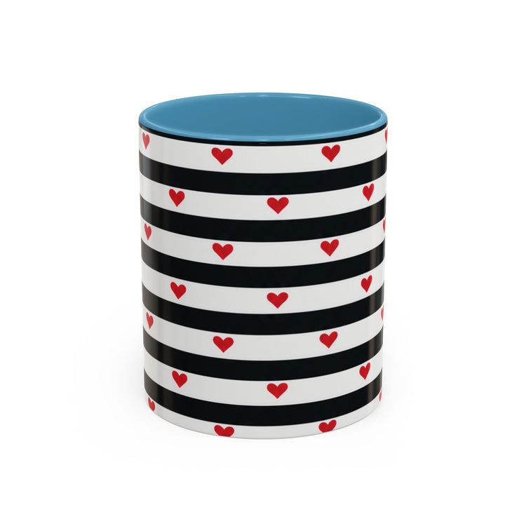TAZA MINI DE CORAZONES ROJOS