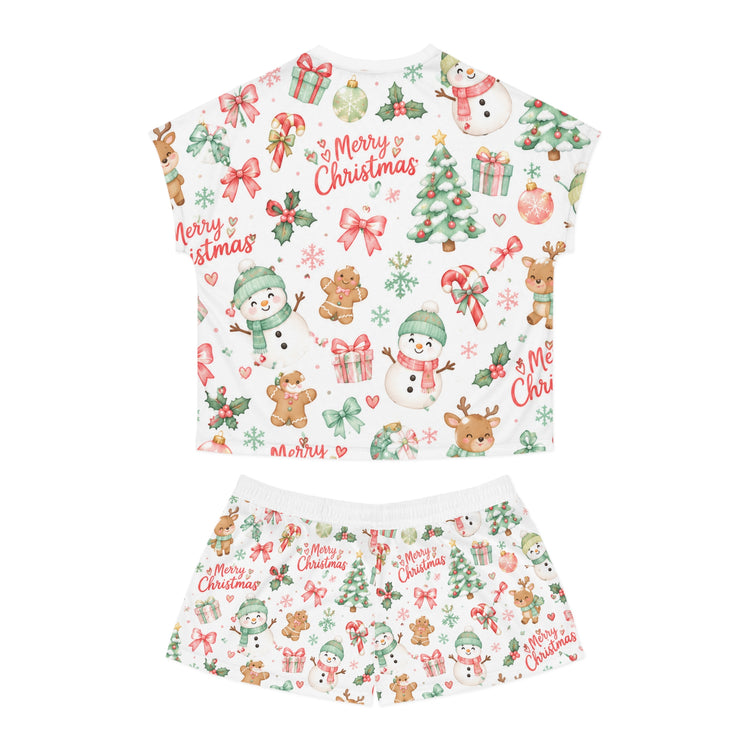 Conjunto de pijama corto para mujer (AOP)