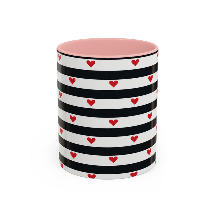TAZA MINI DE CORAZONES ROJOS