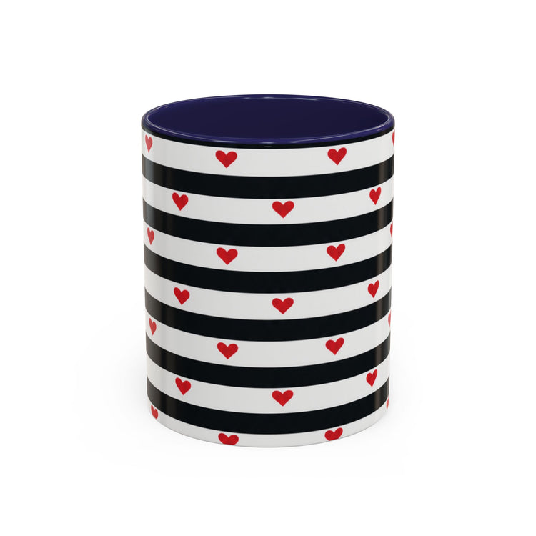 TAZA MINI DE CORAZONES ROJOS