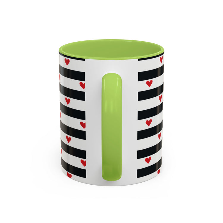 TAZA MINI DE CORAZONES ROJOS