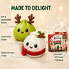 Calendario de Adviento navideño de squishies