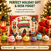 Calendario de Adviento navideño de squishies