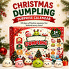 Calendario de Adviento navideño de squishies