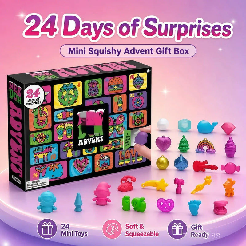 Calendario de Adviento de Muñecas Fidget