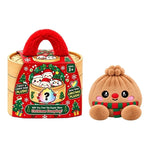 Muñeco de peluche tipo squishy de bollo navideño