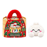 Muñeco de peluche tipo squishy de bollo navideño