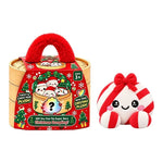 Muñeco de peluche tipo squishy de bollo navideño