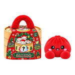 Muñeco de peluche tipo squishy de bollo navideño