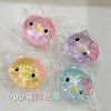 Pelota antiestrés blandita de Hello Kitty con purpurina