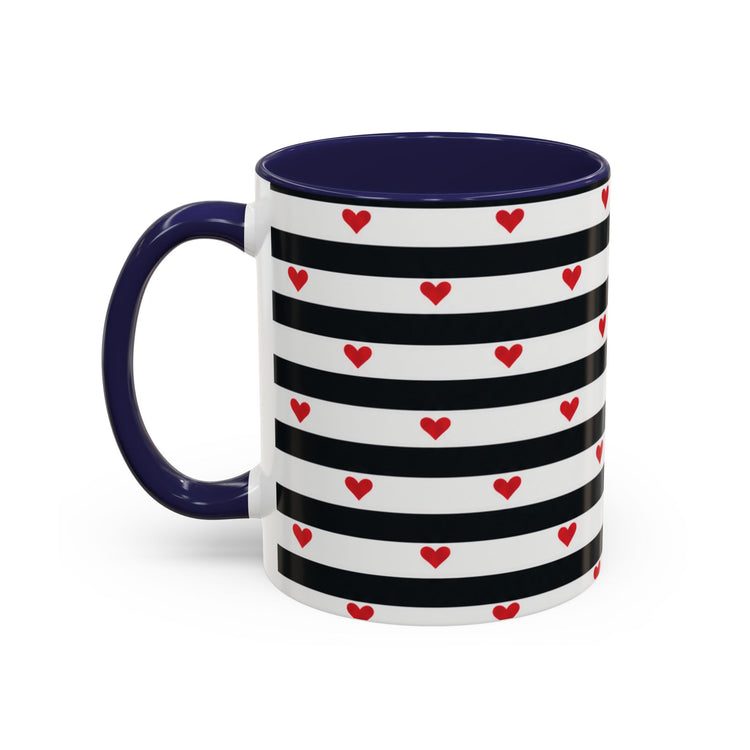 TAZA MINI DE CORAZONES ROJOS