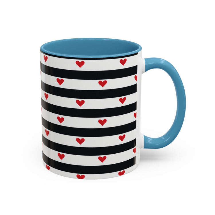 TAZA MINI DE CORAZONES ROJOS