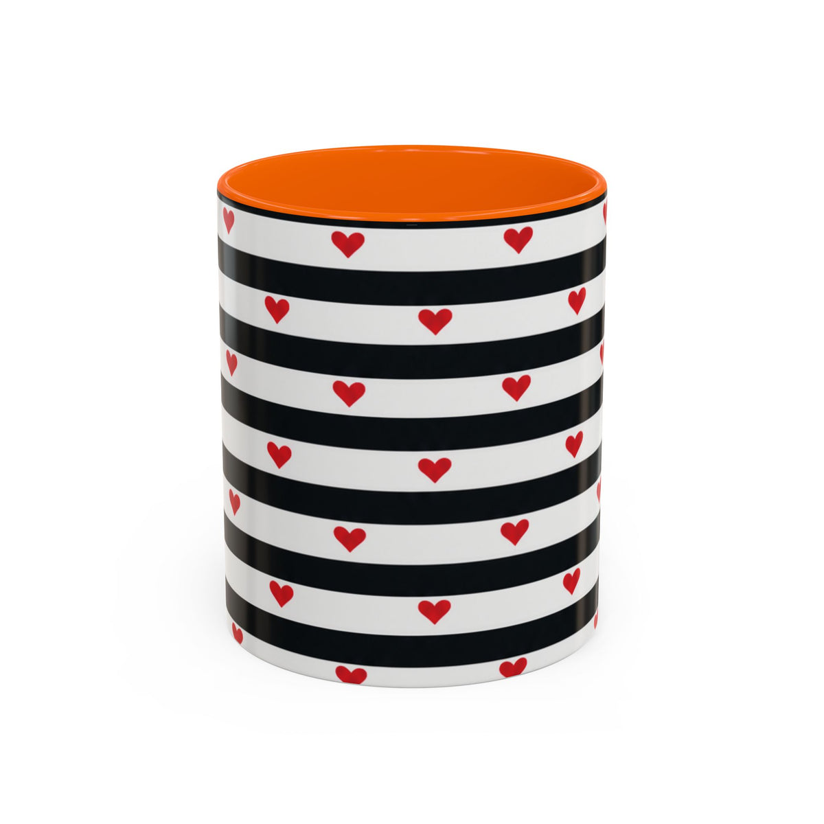 TAZA MINI DE CORAZONES ROJOS