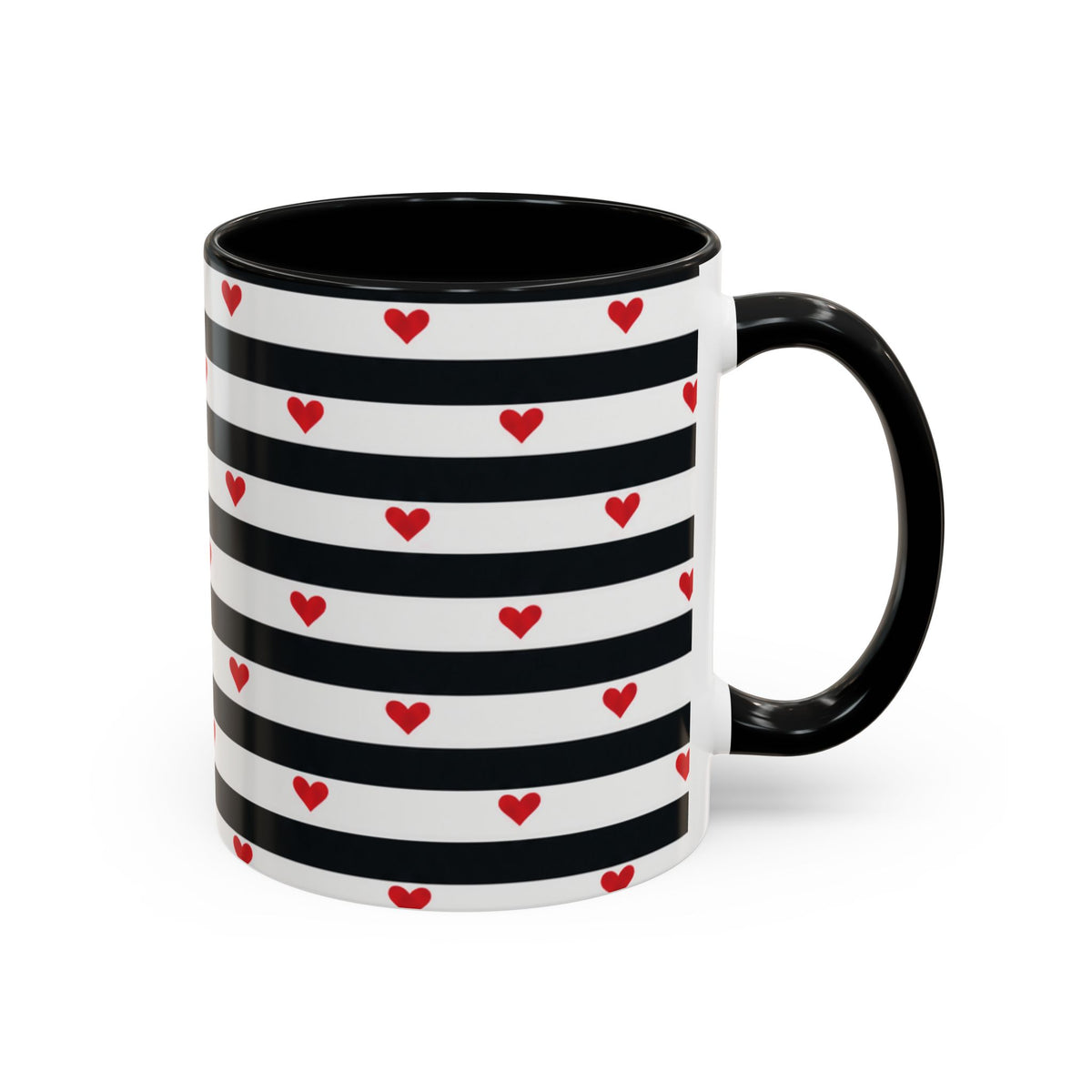 TAZA MINI DE CORAZONES ROJOS