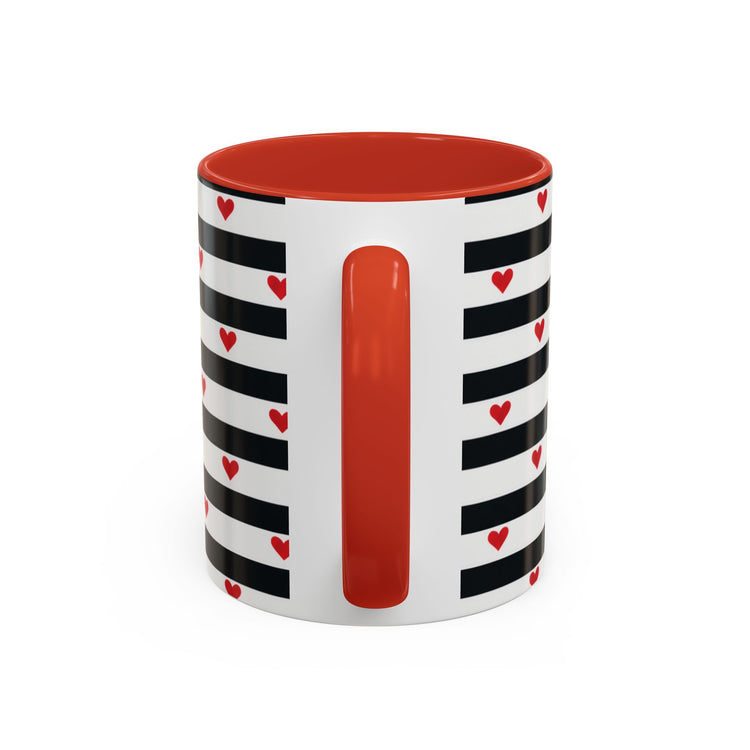TAZA MINI DE CORAZONES ROJOS