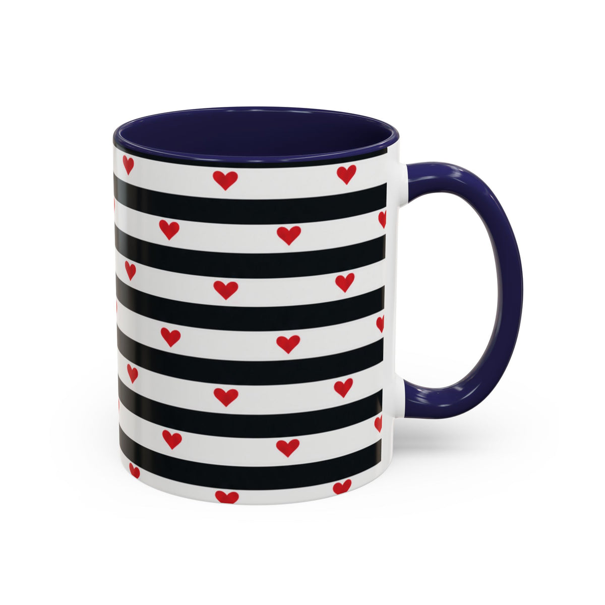 TAZA MINI DE CORAZONES ROJOS