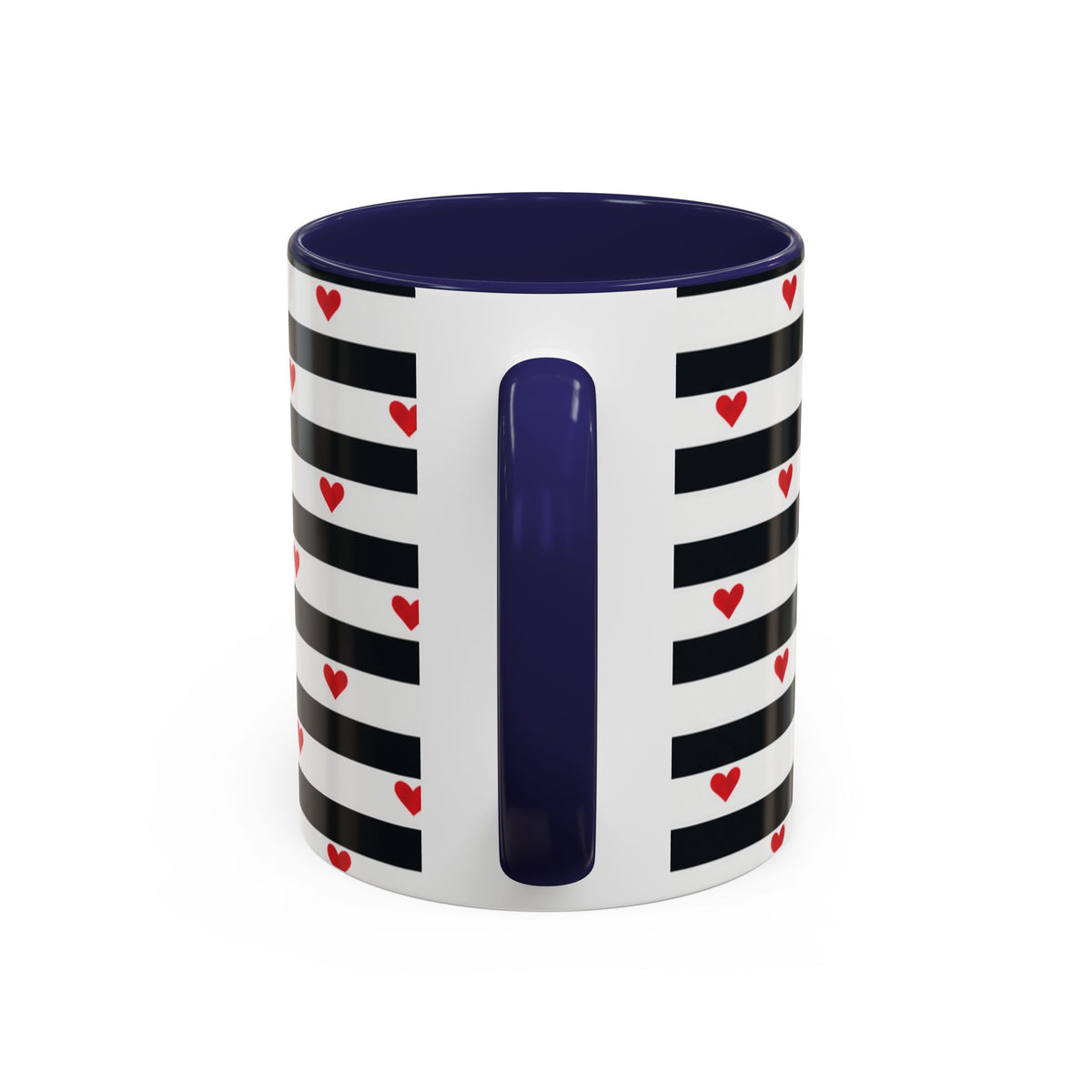 TAZA MINI DE CORAZONES ROJOS