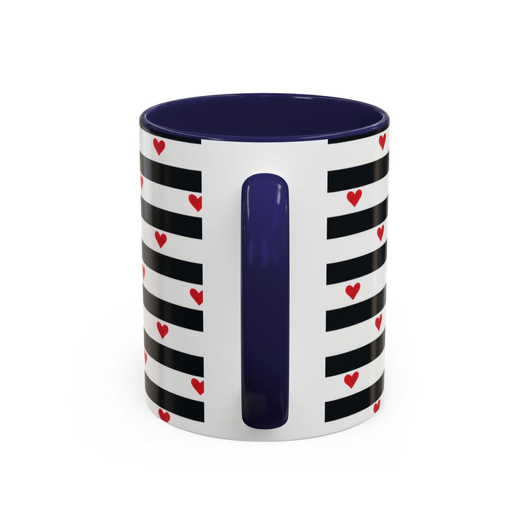 TAZA MINI DE CORAZONES ROJOS