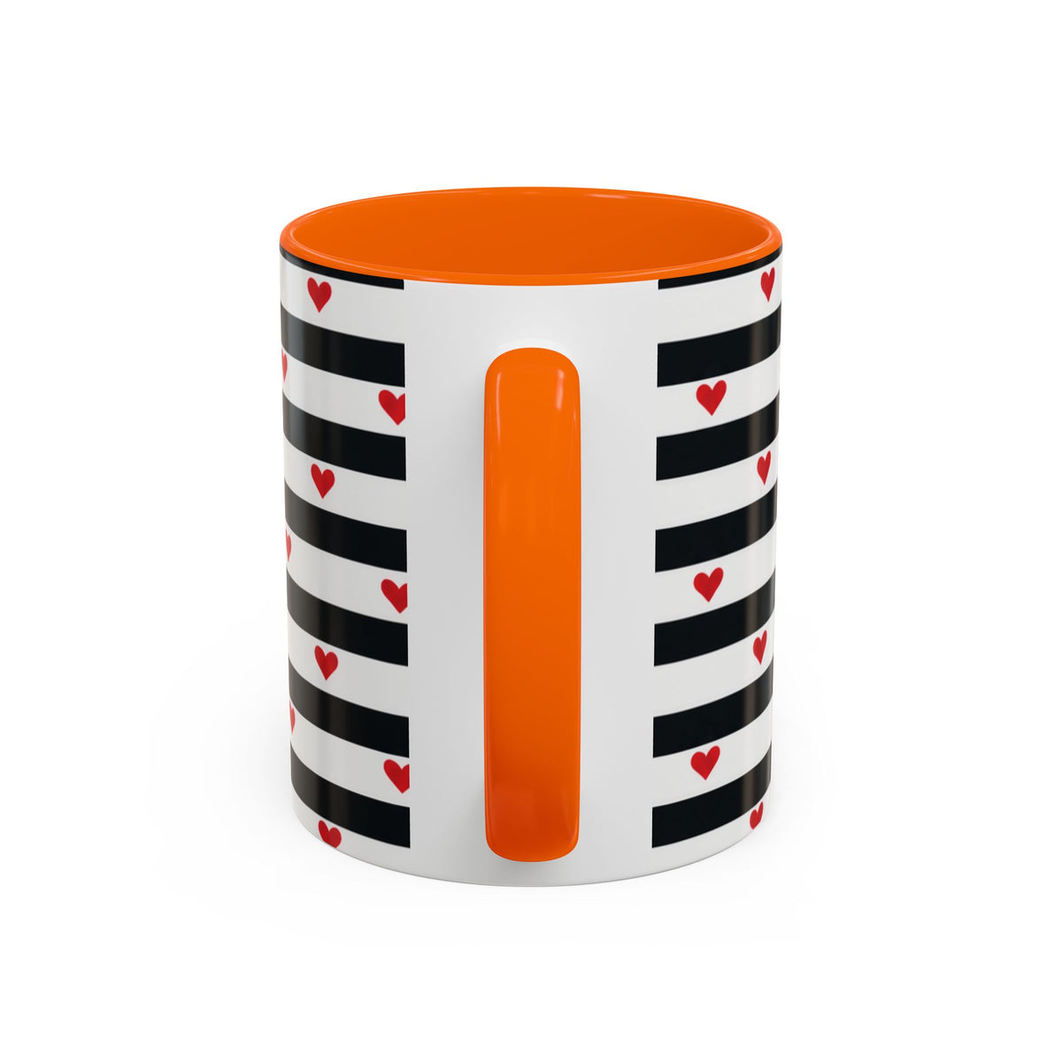 TAZA MINI DE CORAZONES ROJOS