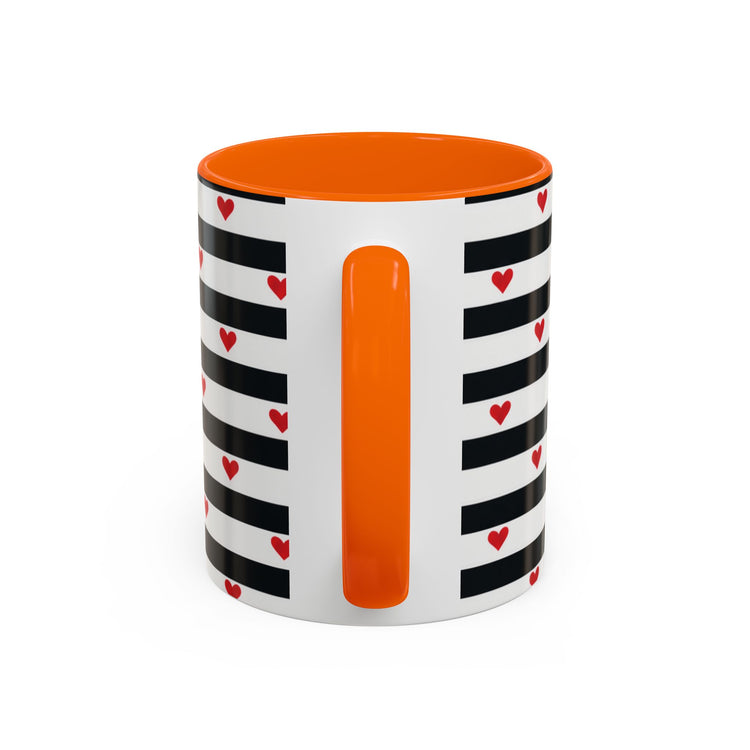 TAZA MINI DE CORAZONES ROJOS