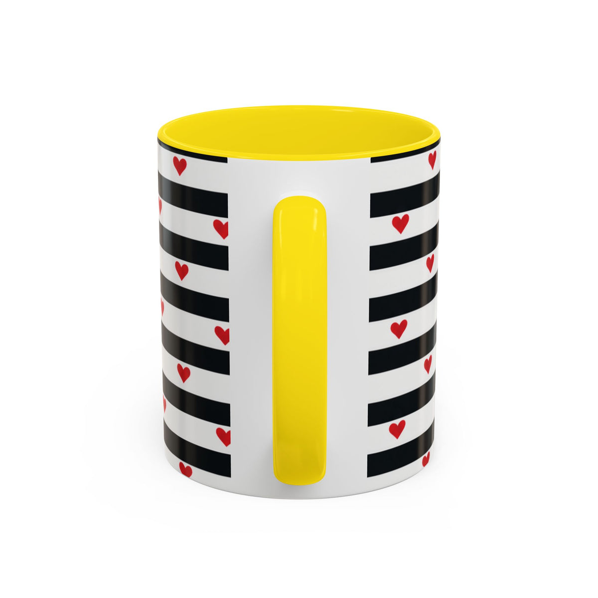 TAZA MINI DE CORAZONES ROJOS
