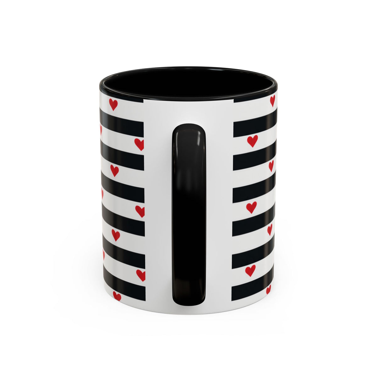 TAZA MINI DE CORAZONES ROJOS