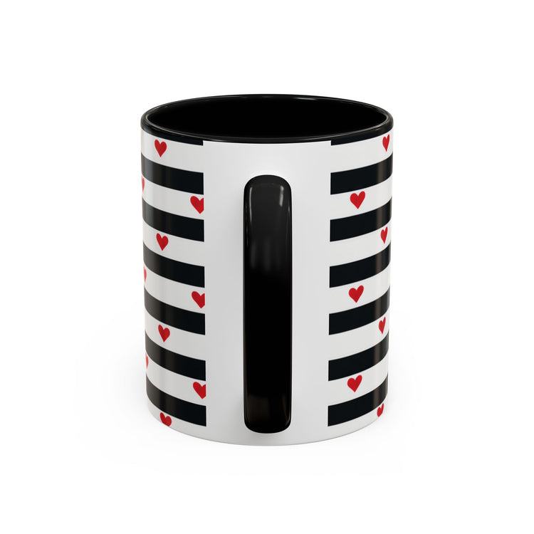 TAZA MINI DE CORAZONES ROJOS