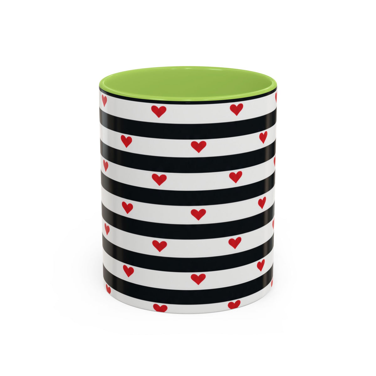 TAZA MINI DE CORAZONES ROJOS