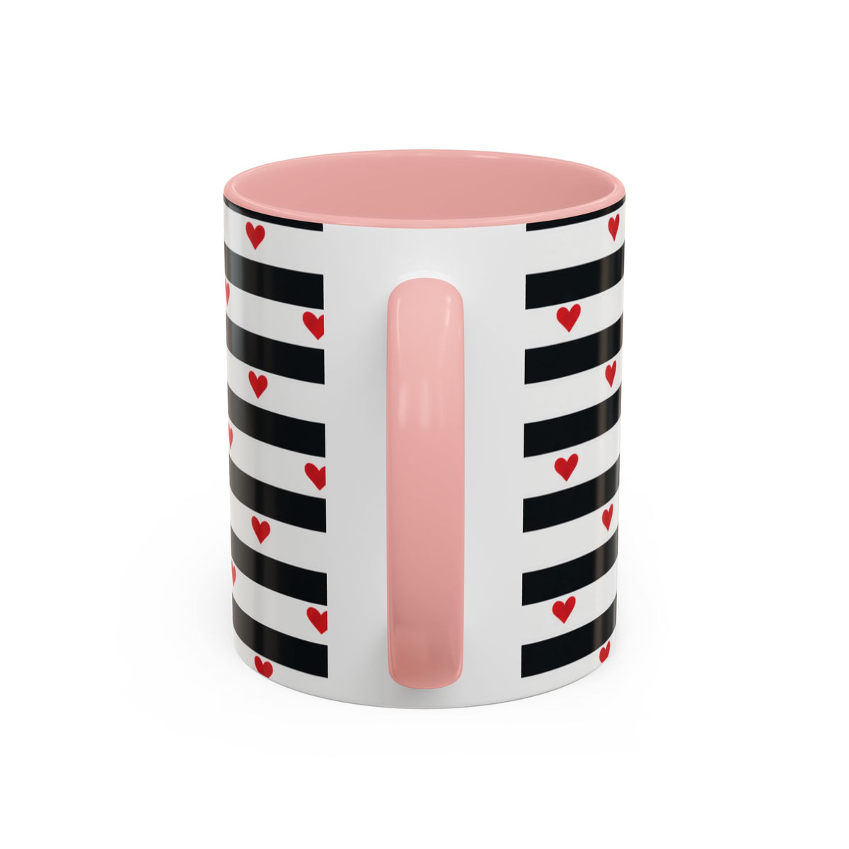 TAZA MINI DE CORAZONES ROJOS