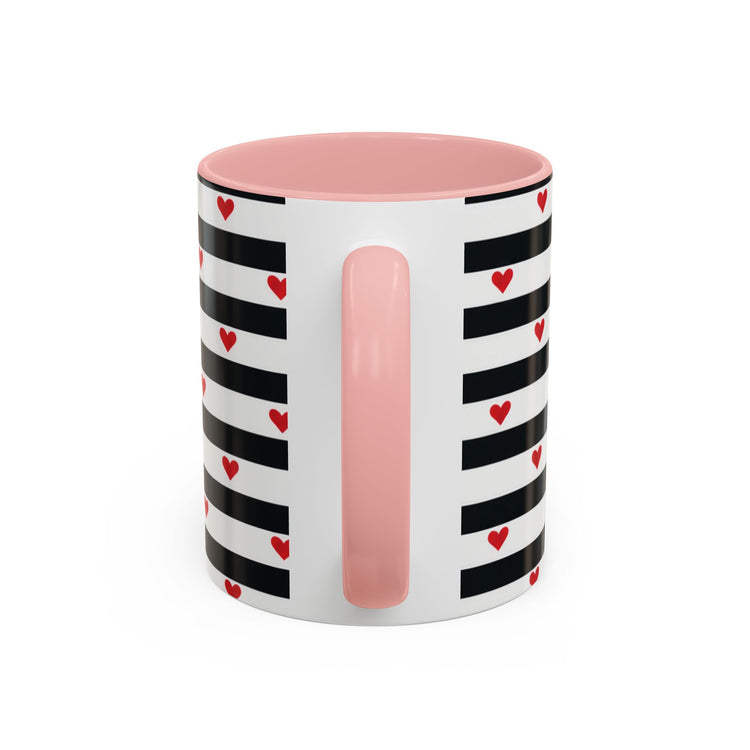 TAZA MINI DE CORAZONES ROJOS