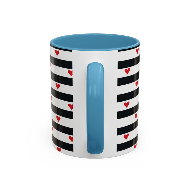 TAZA MINI DE CORAZONES ROJOS